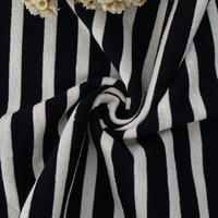 30S shirting fabrics 100% cotton striped organic cotton fabric