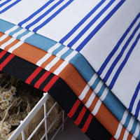 40S shirting fabrics  cotton striped organic cotton fabric